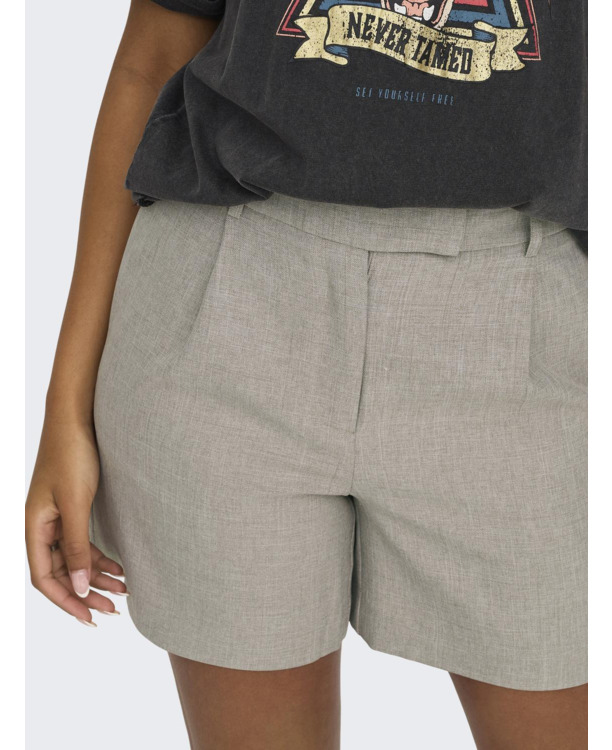 Wide Leg Fit Korte broeken met wijde pijpen