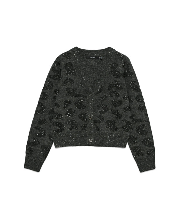 VMZUZU LS V-NECK CARDIGAN