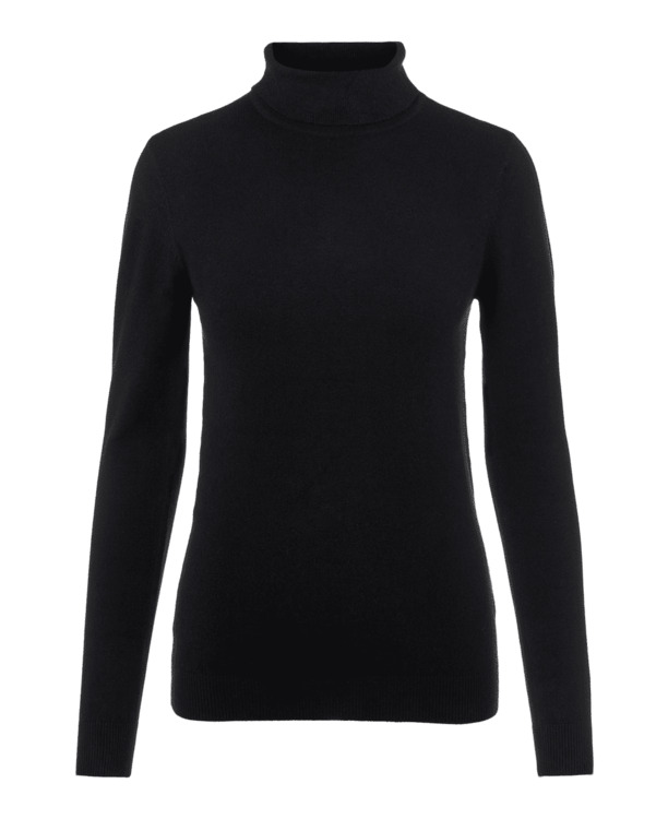 OBJTHESS L/S ROLLNECK KNIT PULLOVER