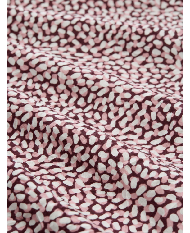 Gekruist blouse-overhemd met patroon