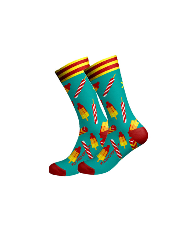 Heren 1-pack sokken Patroon Pattern