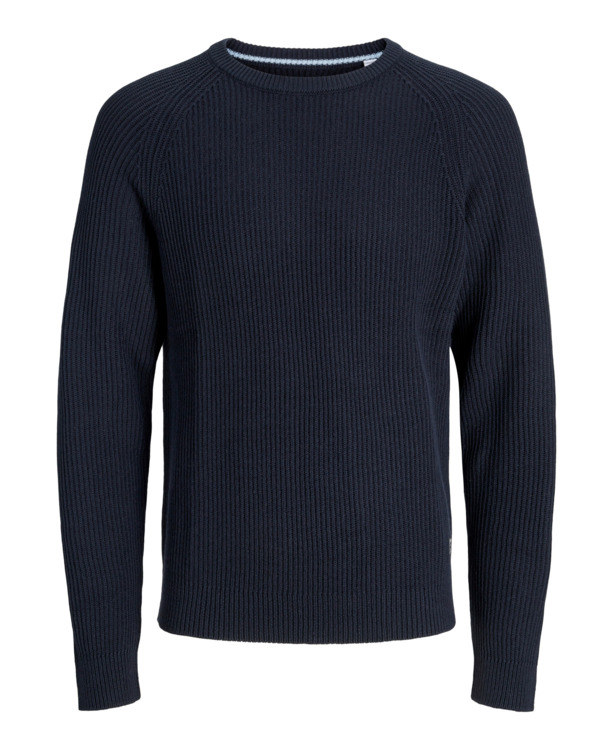 JJPANNEL KNIT CREW NECK AW25