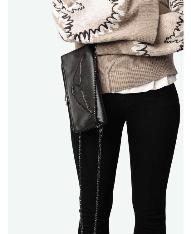 ROCK WINGS GRAINED LEATHER