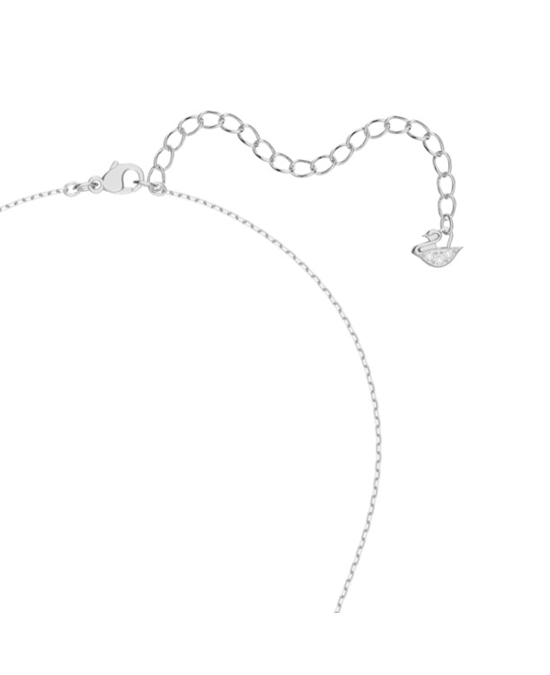 Stilla Pear Attract Set Rhodium shiny White