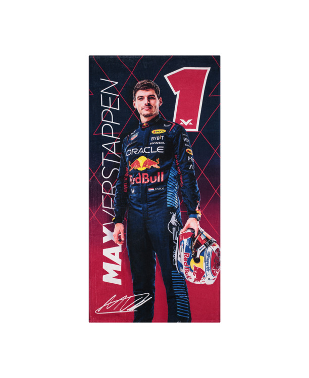 Handdoek - Racegear - 70x140cm - Max Verstappen