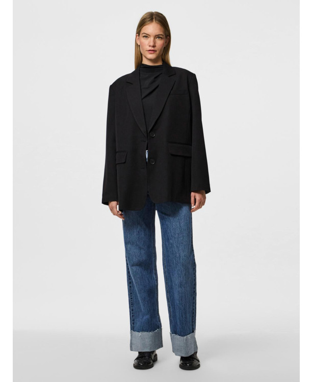 Loose Fit Notch Lapel