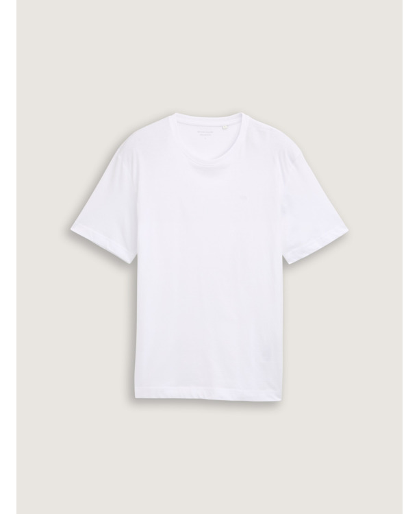 Basic T-shirt met opdruk logo