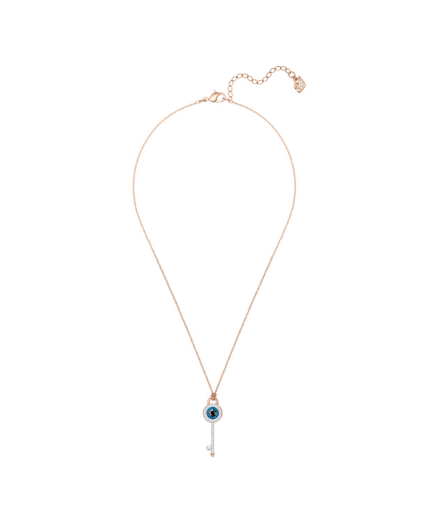 Symbolica Pendant Rose Gold shiny Dark Multi