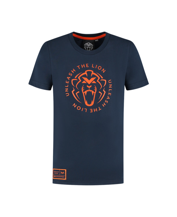 Kids - T-Shirt - Navy - Unleash The Lion