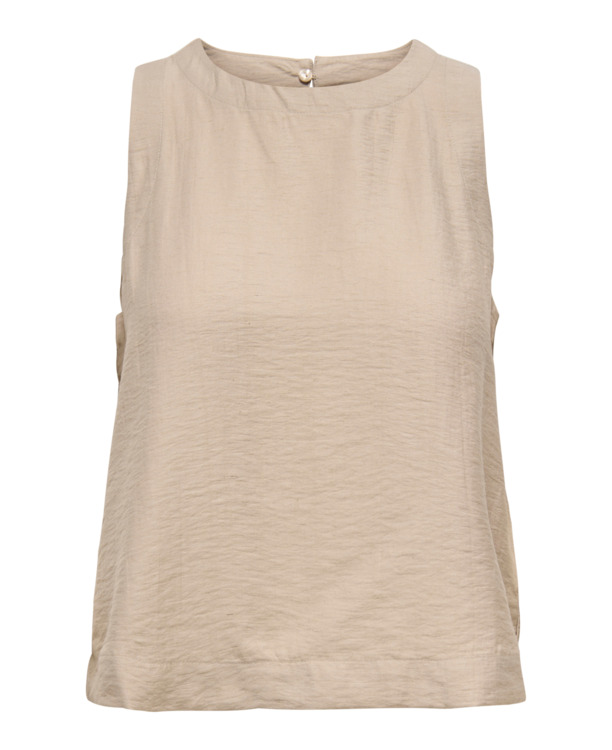 ONLLINO S/L O-NECK TOP WVN OX