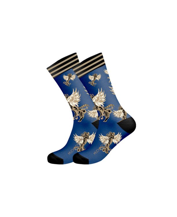 Heren 1-pack sokken Koning Maori Pattern