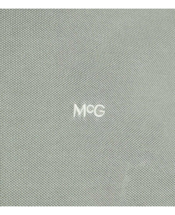 McGregor Piqué Polo Grijs Groen