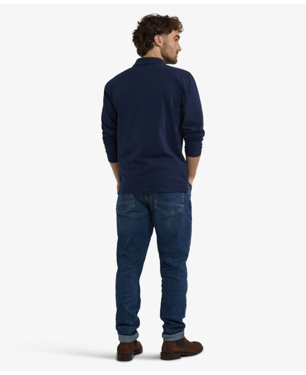 Classic Polo Long Sleeves 100% Cotton Heren