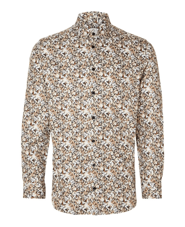 SLHSLIM-ETHAN SHIRT LS AOP NOOS