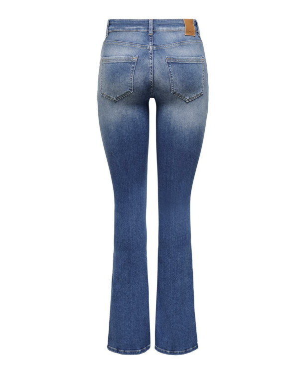 Flared Fit Wijd uitlopende pasvorm, jeans met middelhoge taille en muntzakje