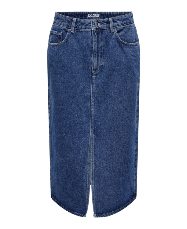 ONLBIANCA MW MIDI SKIRT DNM REA NOO