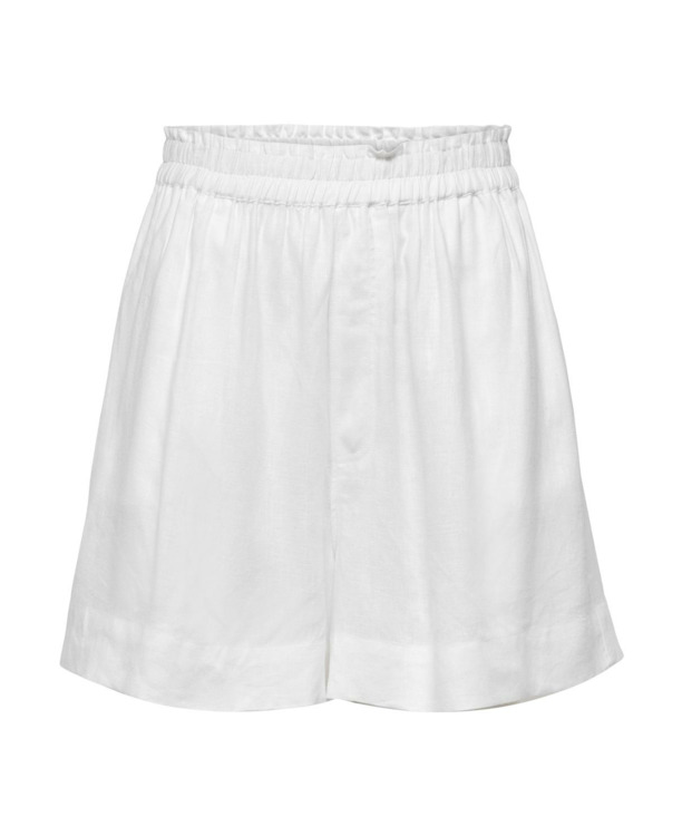Regular Fit Pull-On Shorts van linnenmix