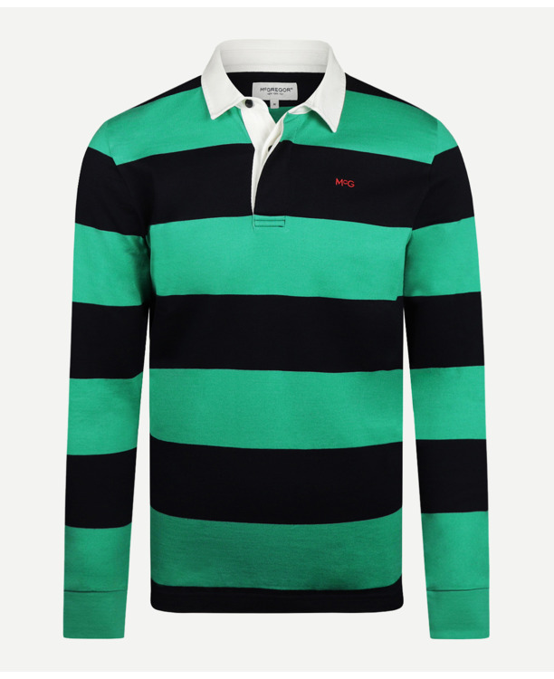 Rugby 2 stripe 100% Cotton Heren