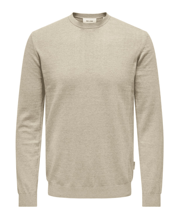 Regular Fit Crew Neck Lange Mouwen (L/S) Heren