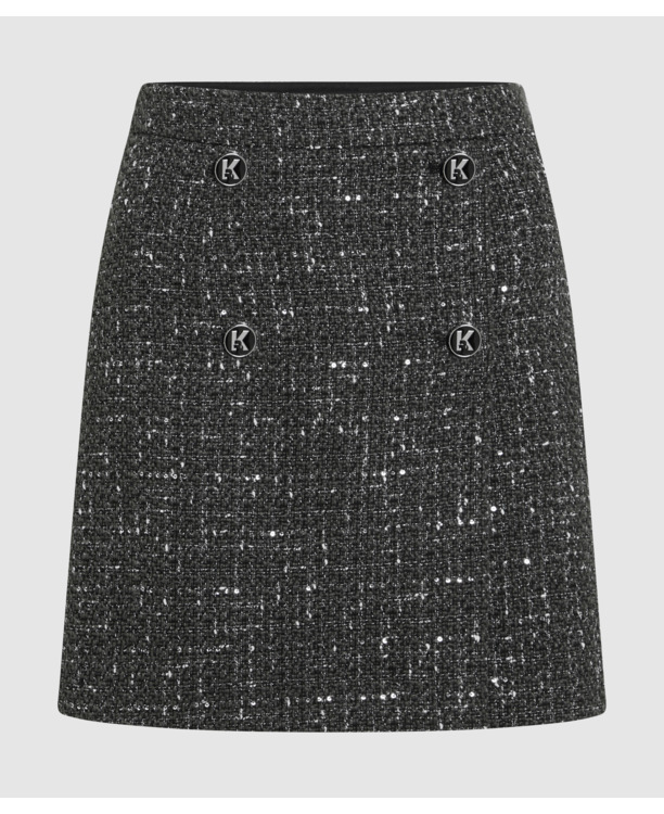 BOUCLE MINI SKIRT