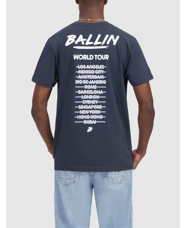 World Tour T-shirt 100% Cotton Men