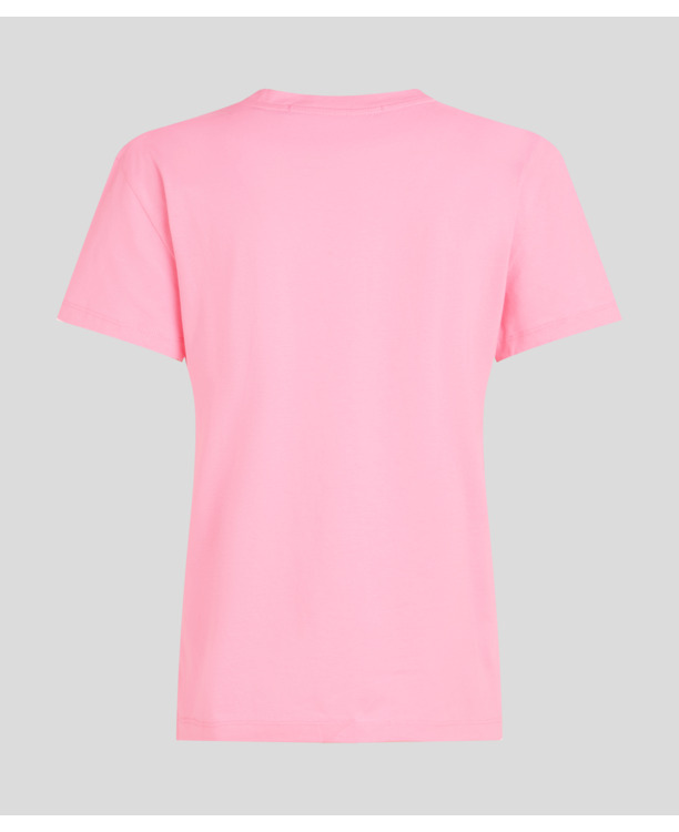 RUBBER PATCH V-NECK T-SHIRT