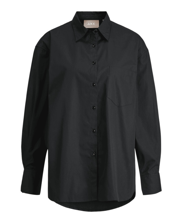 JXJAMIE LS RELAXED POPLIN SHIRT NOO
