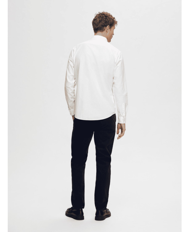 SLHSLIMRICK-POPLIN SHIRT LS NOOS
