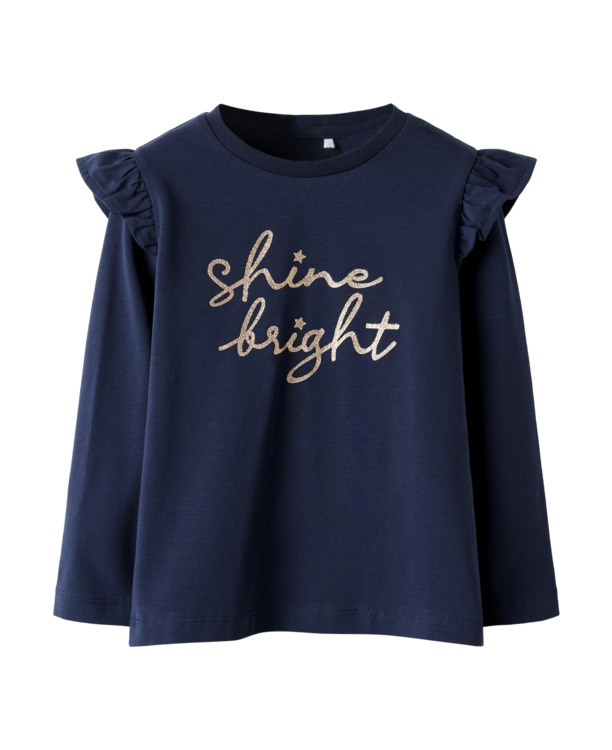 Normale pasvorm ronde hals lange mouwen (L/S) Meisjes