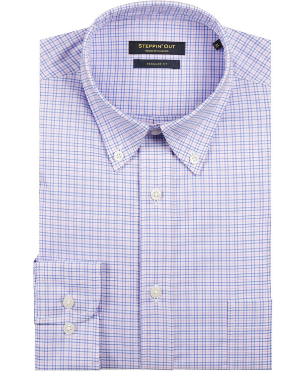 Steppin' Out Overhemd Ruiten Blauw Rood