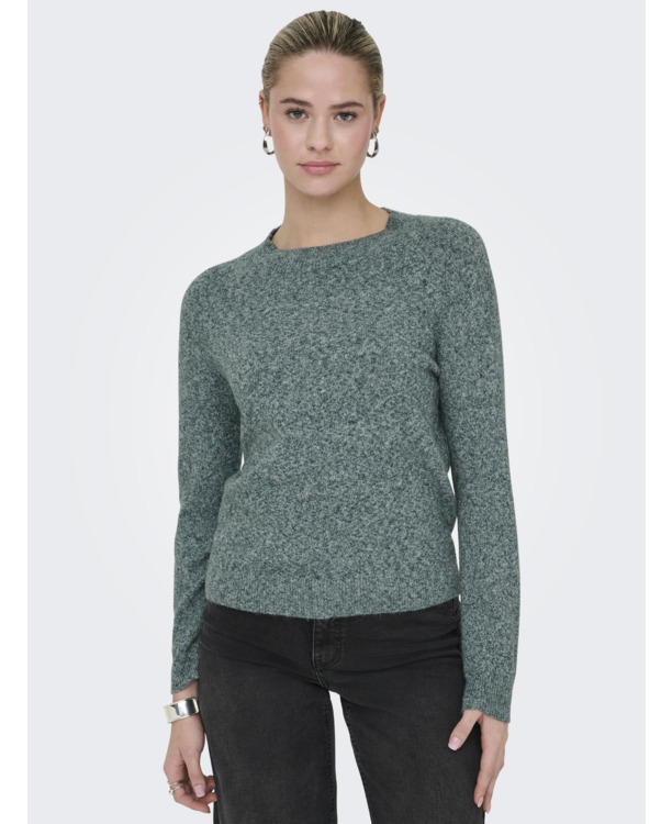 Regular Fit O-Neck Long Sleeves (L/S) Gebreide trui met O-hals