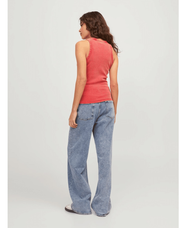 JXFOREST STR SL WASH RIB TOP JRS
