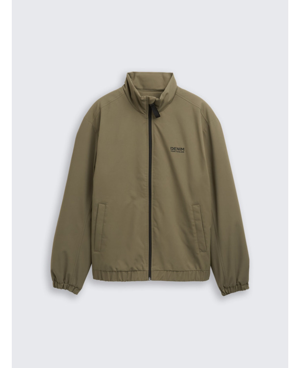 Blouson jasje met opstaande kraag