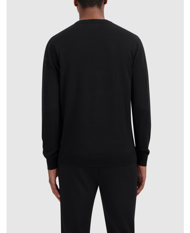 Originele Crewneck Gebreid 100% Katoen Mannen