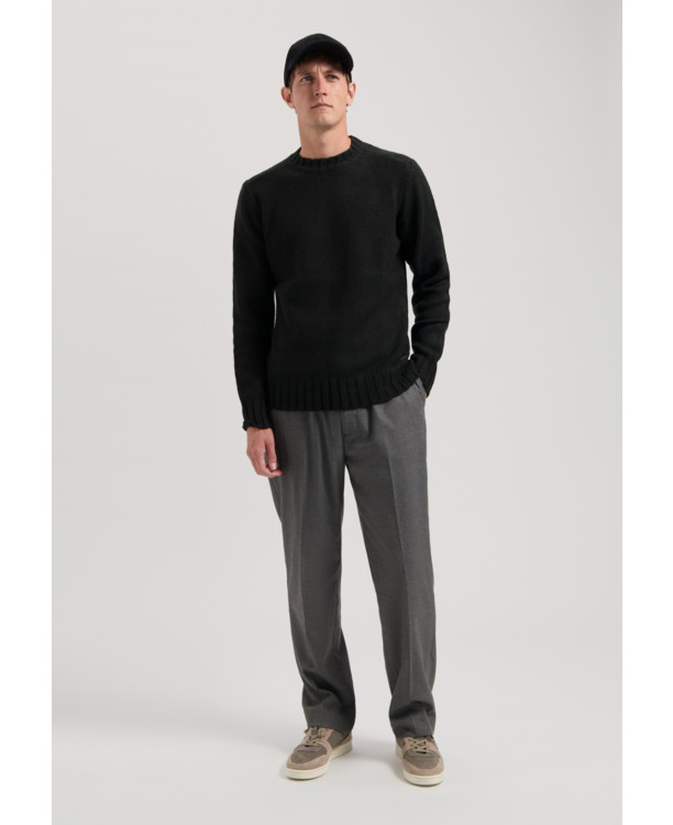 Dstrezzed Heren Crewneck Trui DS Per Zwart