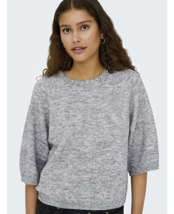 Knit Fit O-Neck 3/4 Sleeves (3/4)