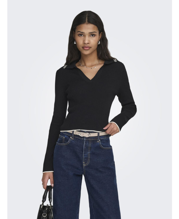 Knit Fit V-Neck Long Sleeves (L/S)