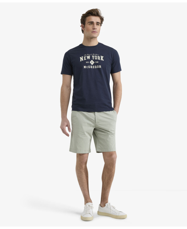 New York T-shirt 100% Cotton Heren