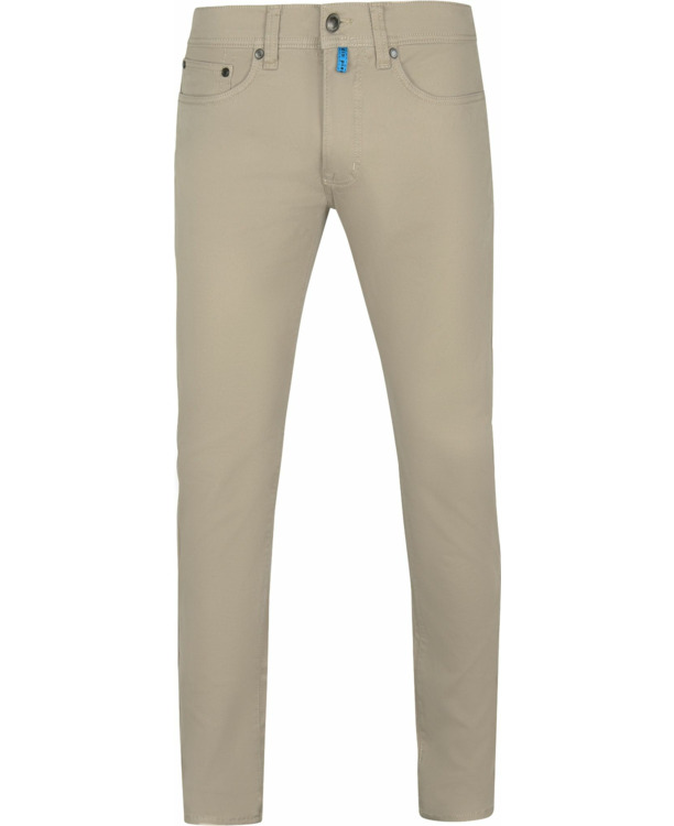 Pierre Cardin 5 Pocket Broek Antibes Kaki