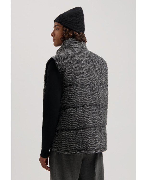 Dstrezzed Heren Bodywarmer Gilet Zwart Jace