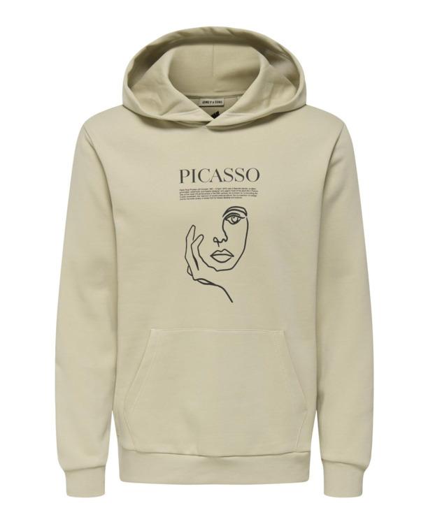 Regular Fit Hoodie Lange Mouwen (L/M) Heren