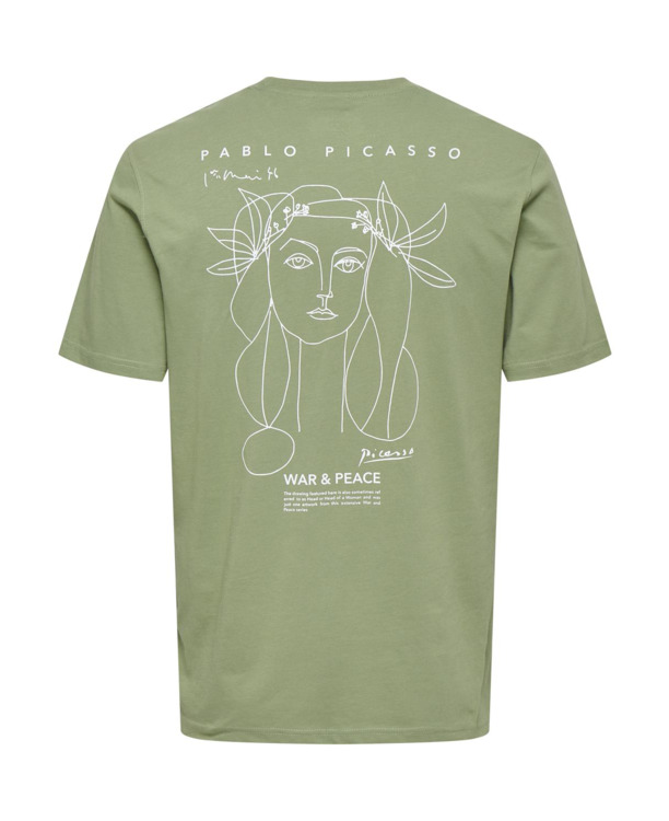 Normale pasvorm ronde hals korte mouwen (K/M) Heren