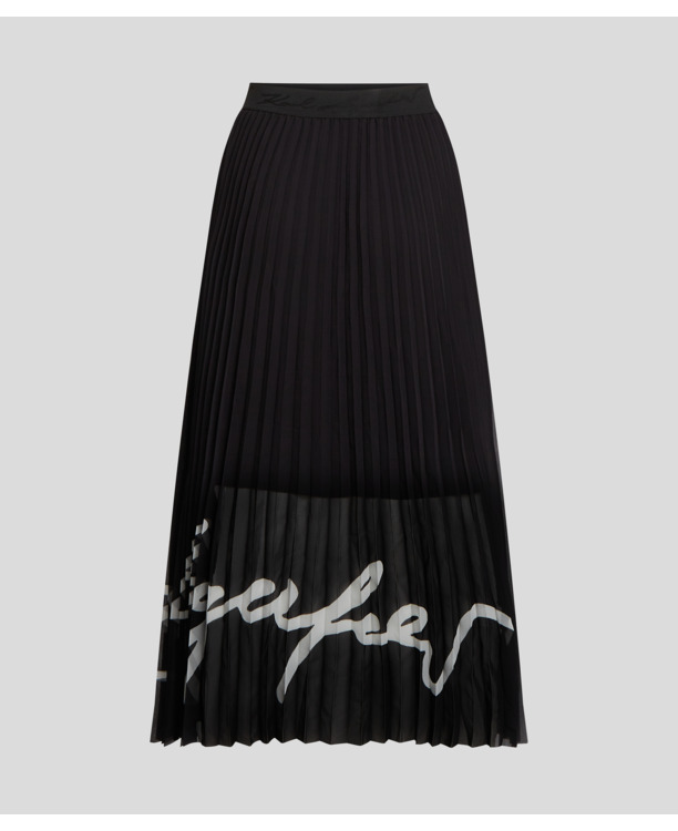 SIGNATURE EDGE PLEATED SKIRT