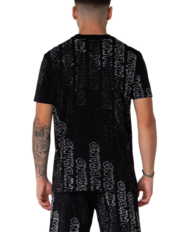 STRASS GRADIENT MB T-SHIRT MANNEN