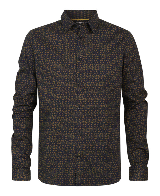 Men Shirt Long Sleeve AOP