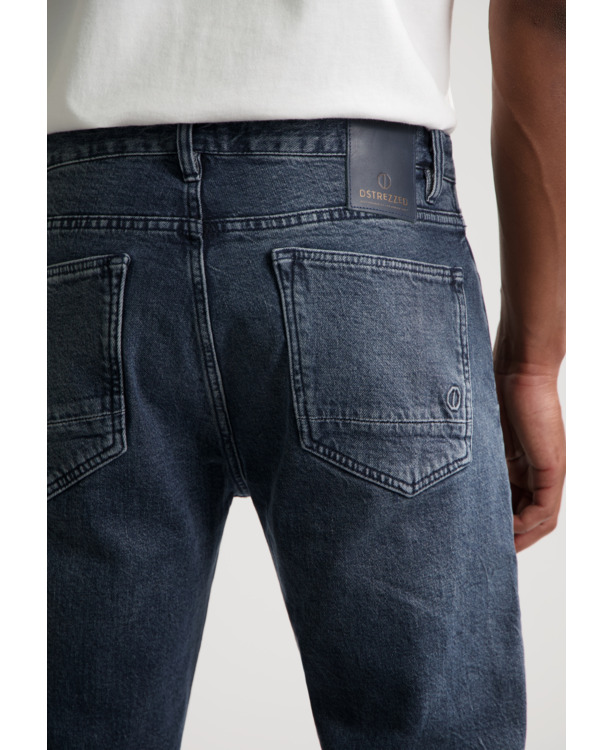 Dstrezzed Heren Denim Broek Wit Snow Peaks