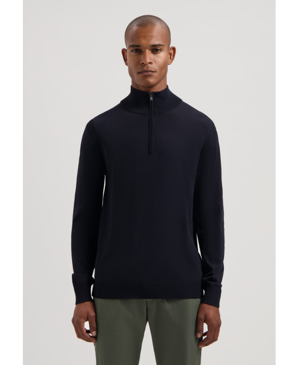 Dstrezzed Heren Gebreide Trui Skipper Donkerblauw