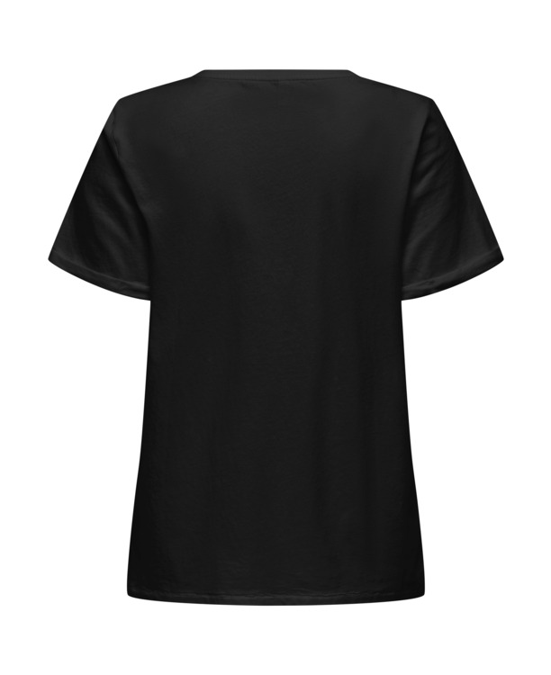 ONLLINE LIFE S/S O-NECK PRINT TOP C