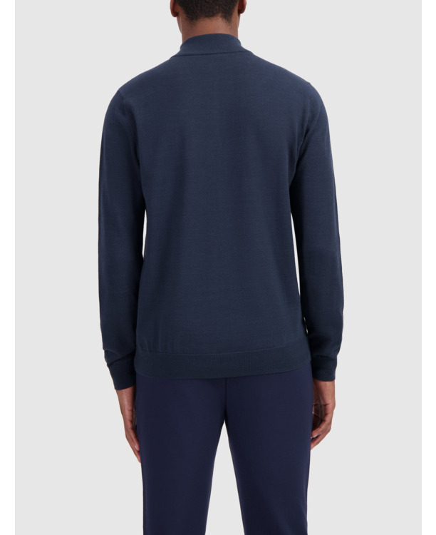 Original Half Zip Knit 100% Cotton Men