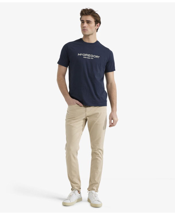 Essential Logo T-Shirt 100% Cotton Heren